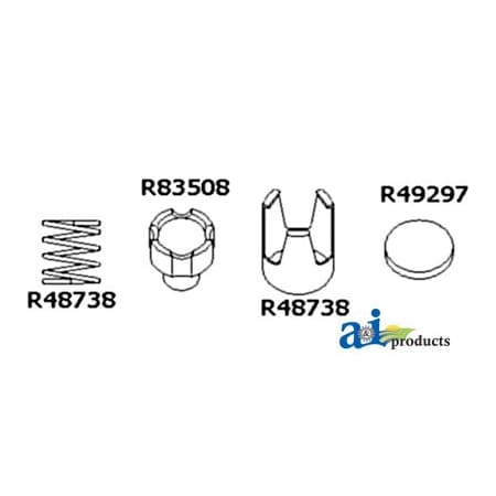 A & I Products Hyd. Pump Valve 6" x1" x4" A-RE23382
